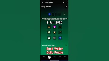 Spell Wallet Puzzle Today 02-01-2025 | Spell Wallet Daily Puzzle
