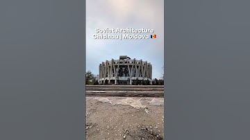 🇲🇩Moldova | Chisinau - Soviet Architecture: from realism over Brutalism to modernism, what a city!