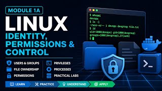 🧠 MODULE 1A — LINUX IDENTITY, PERMISSIONS &amp; CONTROL