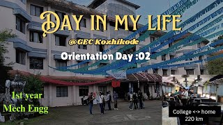 Day:02 @geckozhikode🏫❤️ || Mech Engg🛠 || 220 km Loop 😵💫