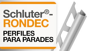 Cómo instalar un remate  para cantos de cerámica sobre paredes: Schluter®-RONDEC.