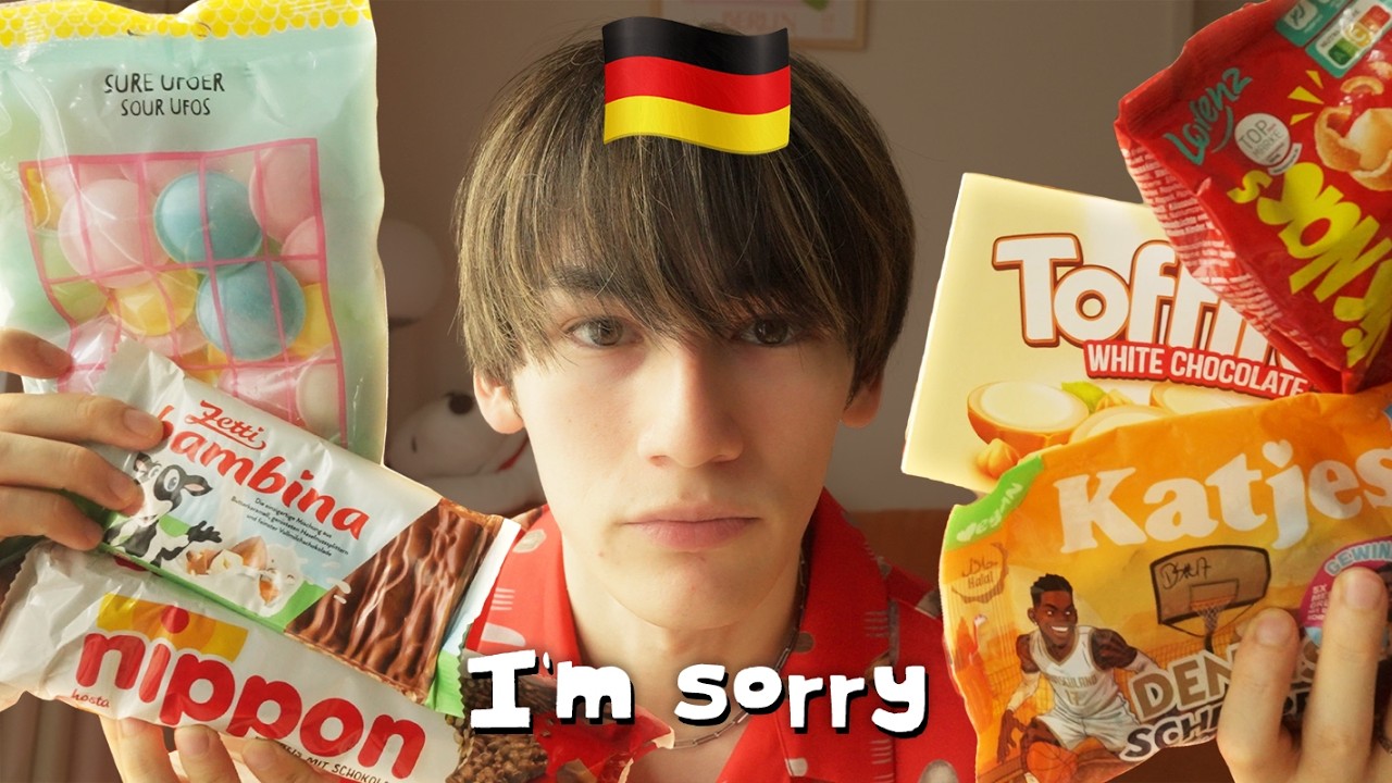 trying German snacks again but this time it's personal