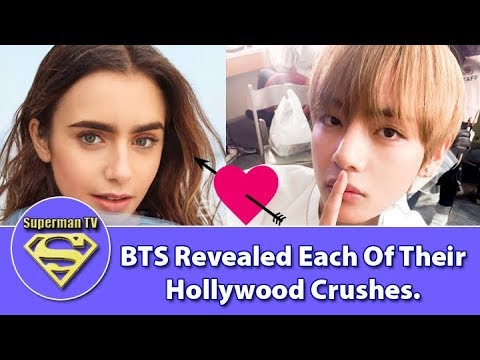 BTS Revealed Each Of Their Hollywood Crushes. - YouTube