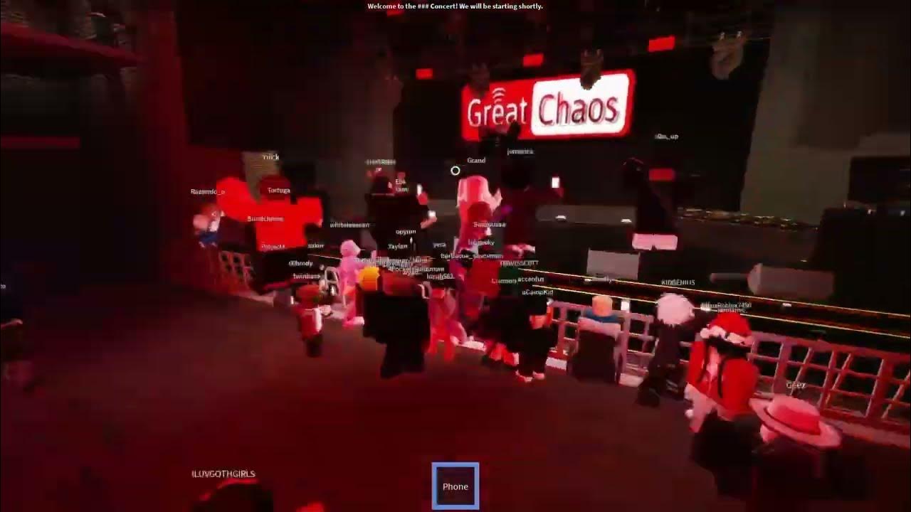 KEN CARSON A GREAT CHAOS (LIVE CONCERT ON ROBLOX!!!! MOSH PIT KEN CARSON A GREAT CHAOS (LIVE CONCERT ON ROBLOX!!!! MOSH PIT