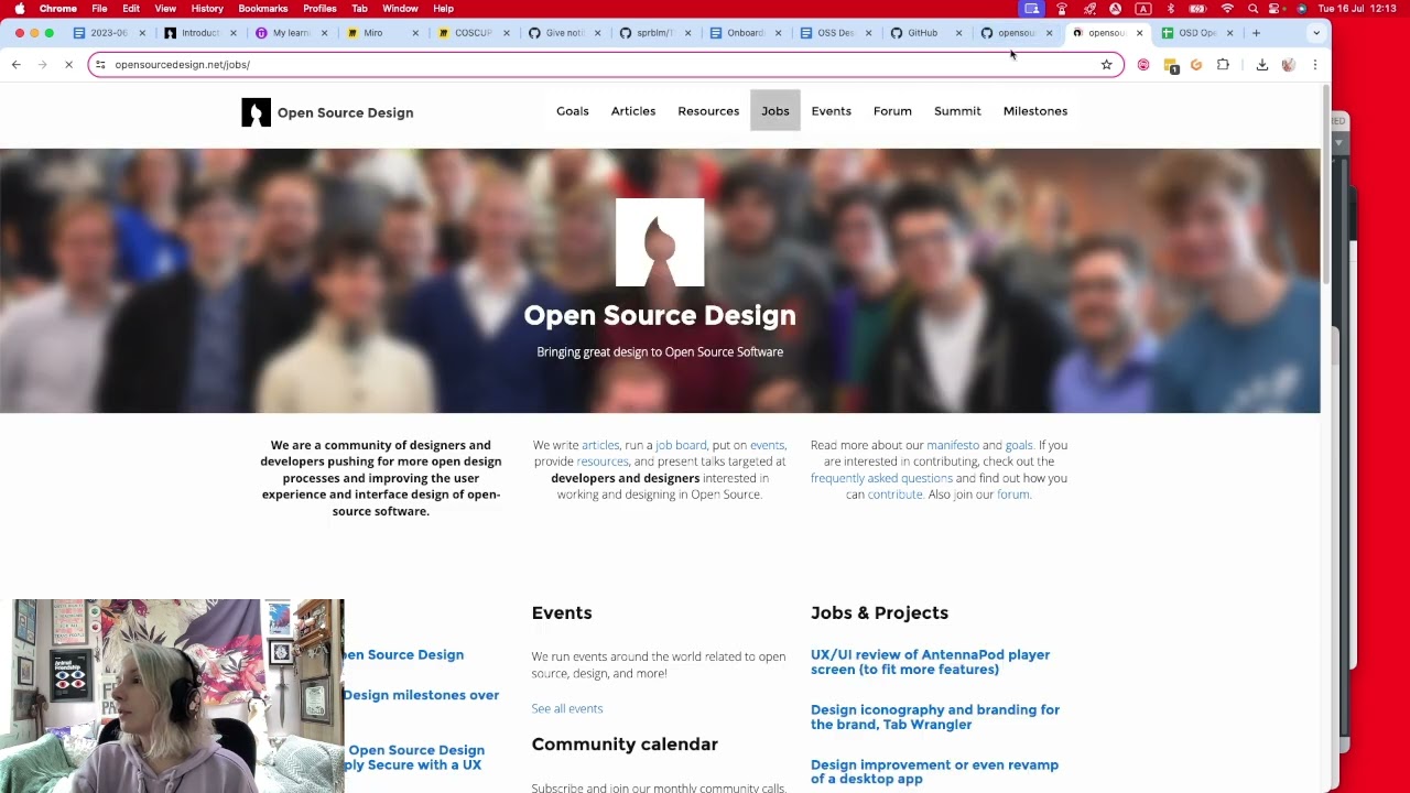 How to onboard into OSS as a designer + OSS maintenance