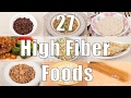 27 High Fiber Foods (700 Calorie Meals) DiTuro Productions