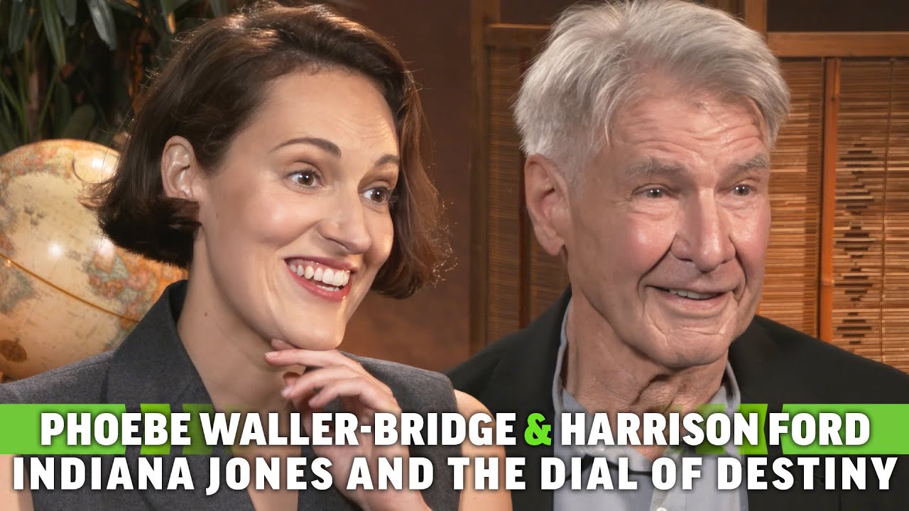 Harrison Ford & Phoebe Waller-Bridge Interview: Indiana Jones and the Dial of Destiny