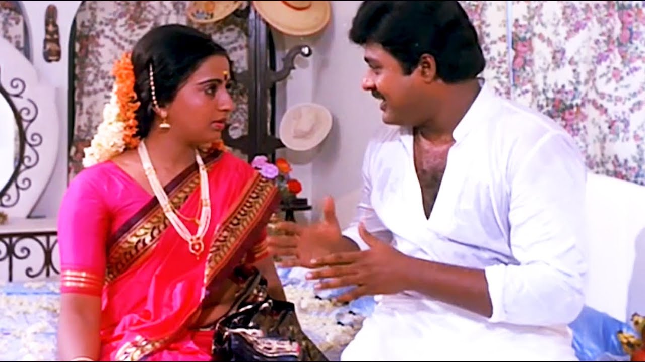 ഇന്ന് രാത്രി നമുക്ക് ഉറങ്ങണ്ട | Vazhiyorakazchakal Movie Scene | Ratheesh | Ambika | Mohanlal |