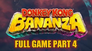Donkey Kong Bananza Full Game Walkthrough Part 4 - All Banana & Fossil Collectibles 100%