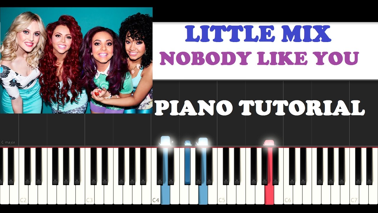 Mix Nobody Like You (Piano Tutorial) - YouTube