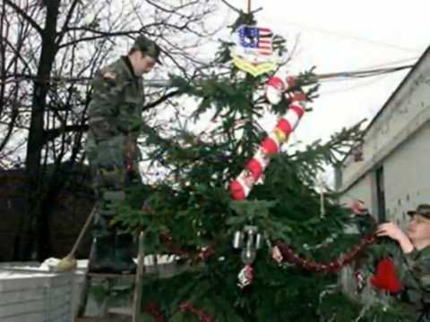 Camouflage and Christmas Lights