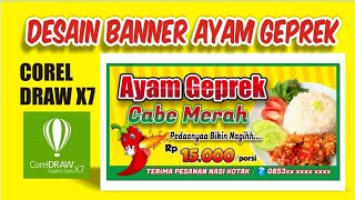 desain banner di pixellab - Cara Pembuatan Banner/Spanduk Ayam geprek | #pixellab #design #android. 