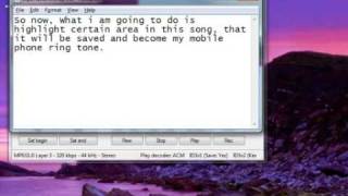 How to trim or cut your mp3. screenshot 1