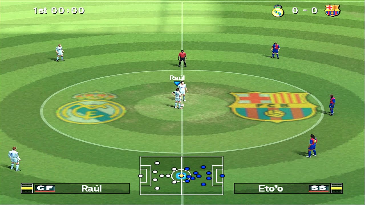 PES 6 — Реал Мадрид против Барселоны | PS2