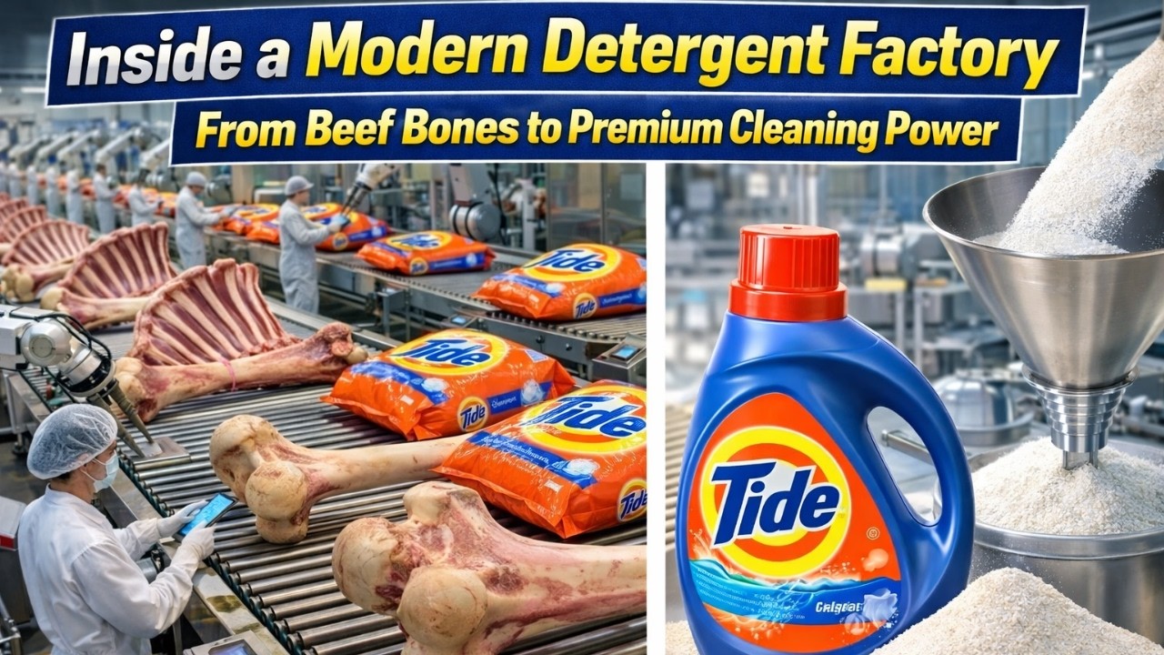 How Premium Detergent Is Made in Modern Factories — The Complete Process