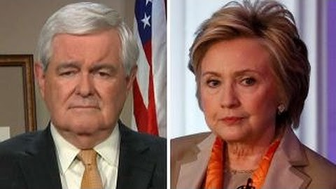 Gingrich: Hillary Clinton can