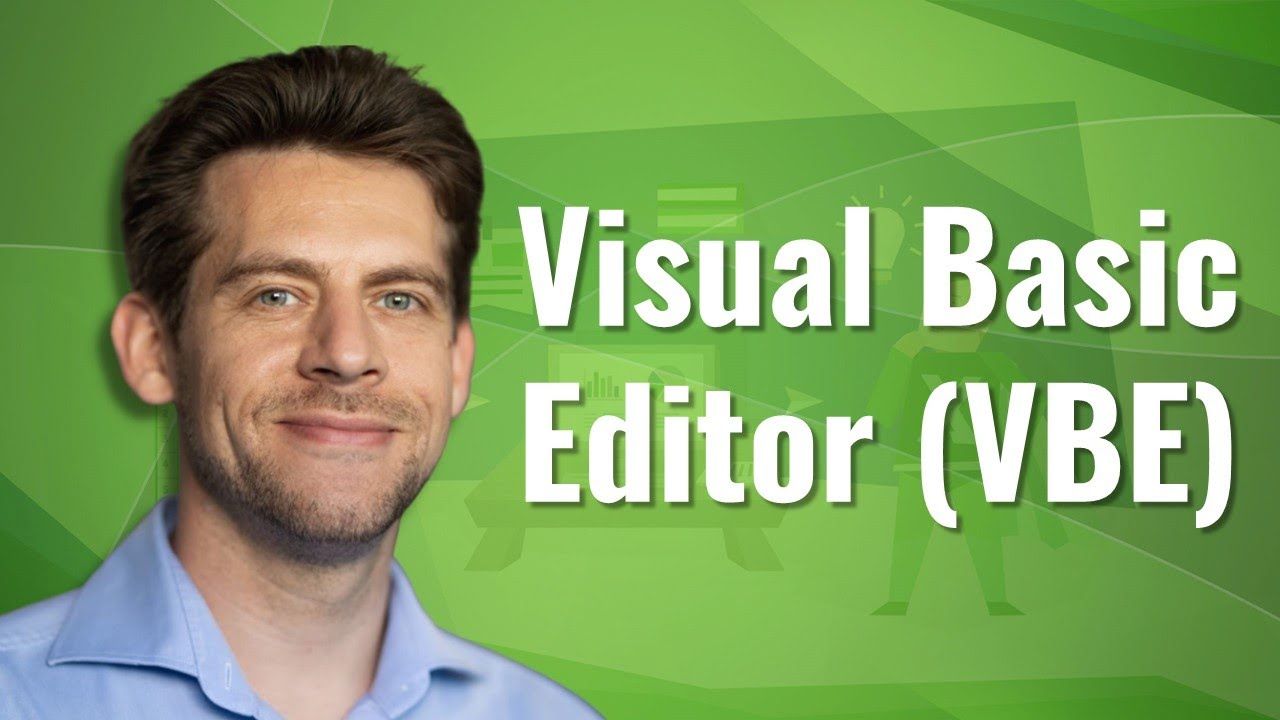 Visual Basic Editor in Excel (VBE) - YouTube