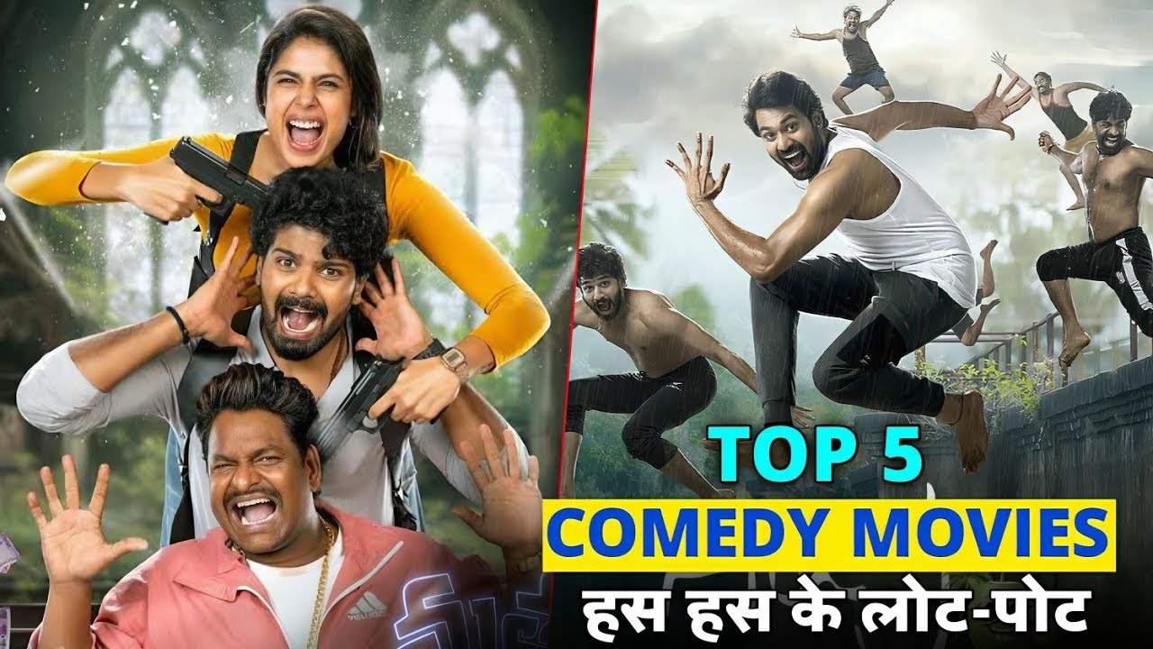 Top 5 South Indian Comedy Movies In Hindi 2024  || south movie trailer