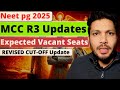 NEET PG MCC R3 2025: Cutoff, Marks & Seat Updates