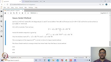 Numerical Solutions of System of linear equations in SageMath