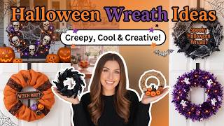 75+ Halloween Wreath Ideas 2026 🎃 Spooky DIY Front Door Decorations for Your Autumn Home Porch