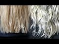 Triple Toned Hair Extensions|Rooted Balayage Blonde