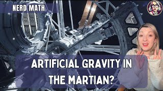 How fast does the Hermes need to rotate to have gravity? | Nerd Math