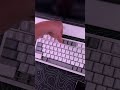 Ajazz red switches creamy keyboard ASMR#ajazz #creamy #keyboard #keyboardasmr