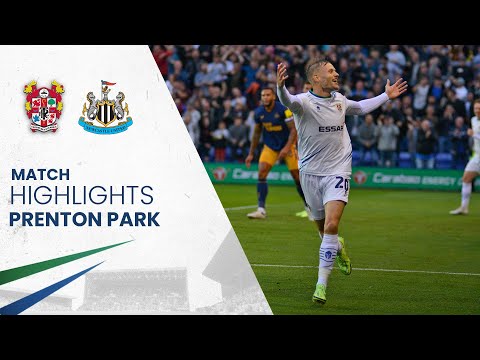 Match Highlights | Tranmere Rovers v Newcastle United - Carabao Cup