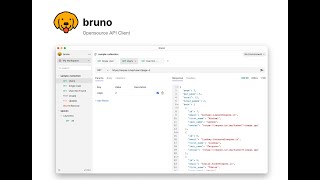Bruno (#1) - Opensource API Client screenshot 1