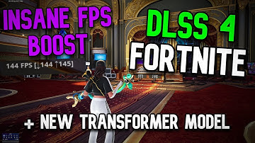 How to install DLSS 4 into FORTNITE | TUTORIAL *Insane FPS BOOST with no quality loss*