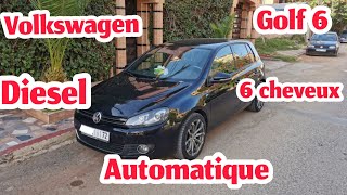 Volkswagen golf 6 automatique 6 cheveux a vendre