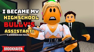 I BECAME MY HIGH SCHOOL BULLY'S ASSISTANT!!!| ROBLOX BROOKHAVEN RP (CoxoSparkle)