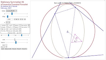 Inversive Symmedian III: Stationary Cosine Circle of Inversive Triangles