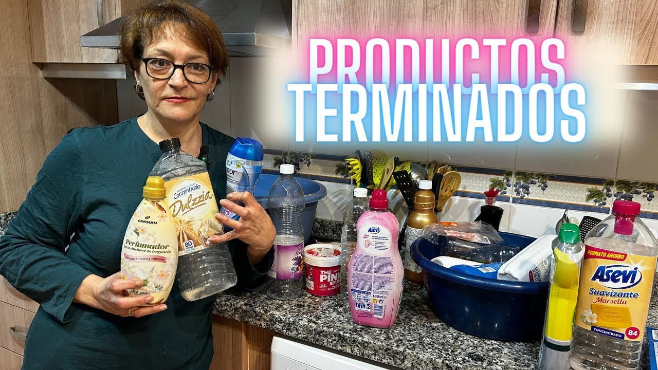 🥰 PRODUCTOS DE LIMPIEZA TERMINADOS MARZO 2024 🤔 ¿MERECEN LA PENA? 🙄 MERCADONA, CONSUM... 🔍🔍