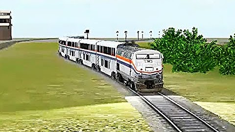 Train Sim - Port of Call Using Amtrak P42 - Simulasi Kereta Api (Android Game)