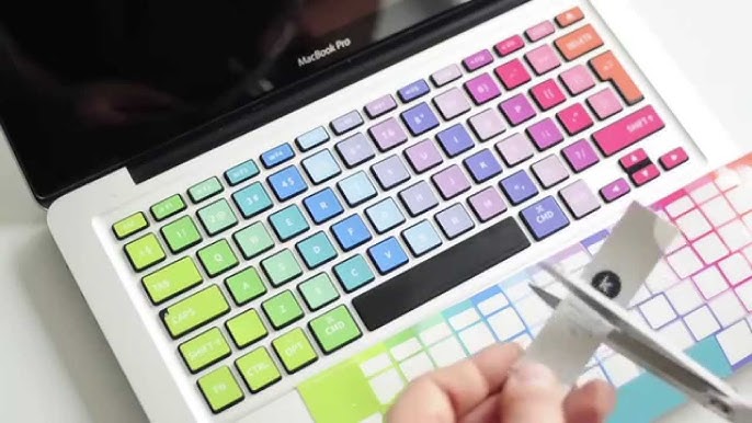 How to Apply keyboard stickers to your MacBook (Pro), Instructions
