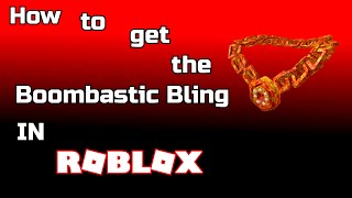 How To Get The Boombastic Bling In Robloxian High School Roblox