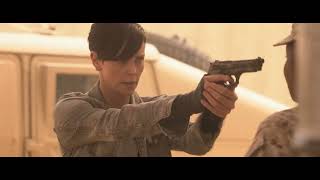 The Old Guard - Andy using pistols (Charlize Theron)