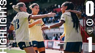 BAUM SCORES WONDERGOAL ON HER DEBUT ⭐️ | HIGHLIGHTS | Brighton vs Arsenal Women (0-1) | WSL Noticias