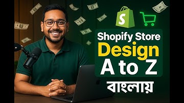 Shopify Store design A To Z Bangla 2025 | Shopify Dropshipping Tutorial for Beginners