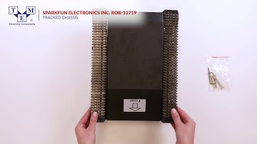 SPARKFUN ELECTRONICS INC. ROB-12719 - Tracked chassis - UNBOXING