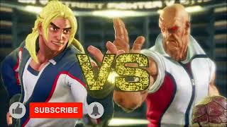 KEN VS ORO || STREET FIGHTER V CHAMPION EDITION || HARD GAME PLAY