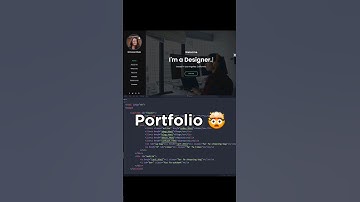 is that a portfolio? 🤯 #reels #coding #programming