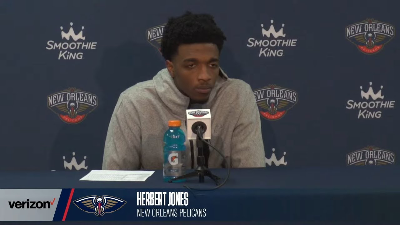 Herb Jones on loss to San Antonio PelicansSpurs Postgame YouTube