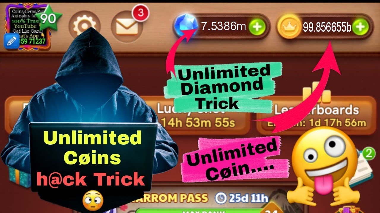 How To Get Unlimited Coins And Gems 🤯 In Carrom