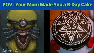 POV: Your Mom Made You a BIRTHDAY CAKE| Minions becoming  canny uncanny