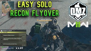 Recon Flyover Solo DMZ easy mission |Guide|Fast|