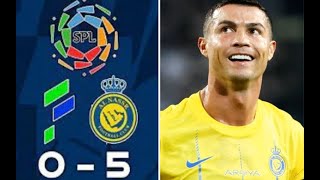 Al Fateh vs Al Nassr 0-5 Highlights