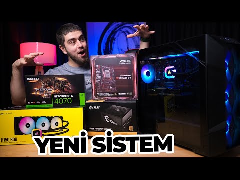 RTX 4070 DDR5 YENİ TEST SİSTEMİMİZ !! DDR5 PC Sistem Toplama Rehberi